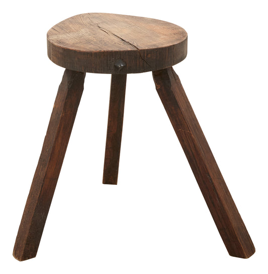 Antique Wood Stool