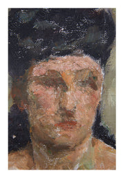 Vintage Figure Study Painting