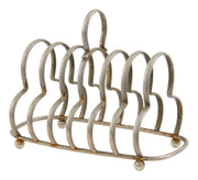 Antique Hotel Silver Toast Rack