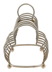 Antique Hotel Silver Toast Rack