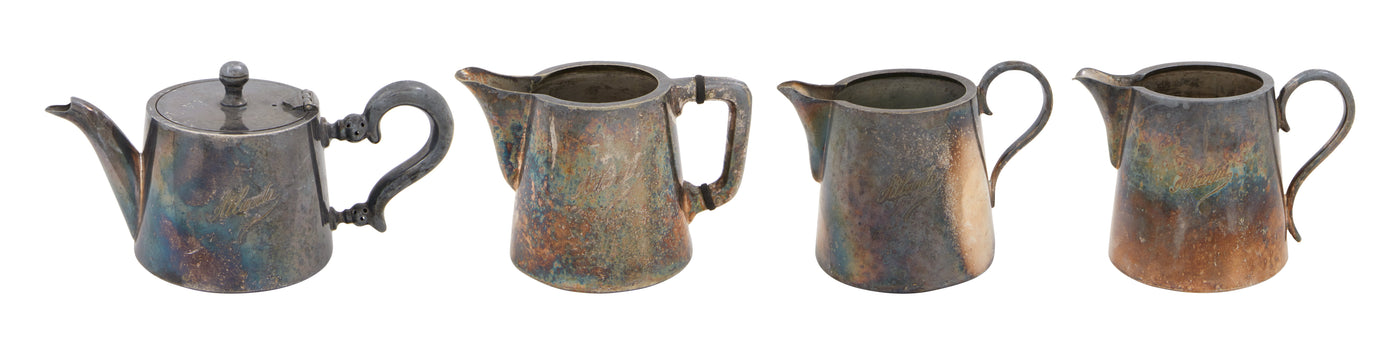 Vintage Hotel Silver Creamer