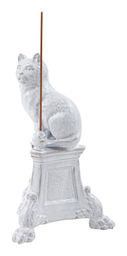 Astier de Villatte Chat Monument Incense Holder
