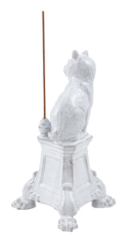 Astier de Villatte Chat Monument Incense Holder