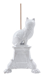 Astier de Villatte Chat Monument Incense Holder