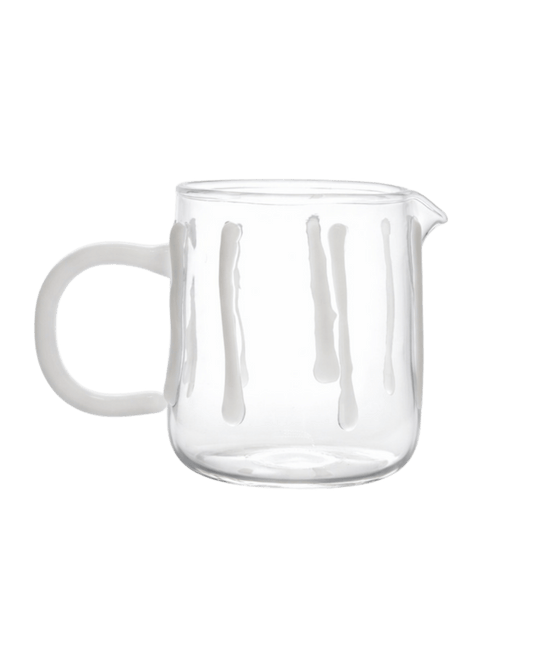 Handblown Glass 150ml Milk Jug