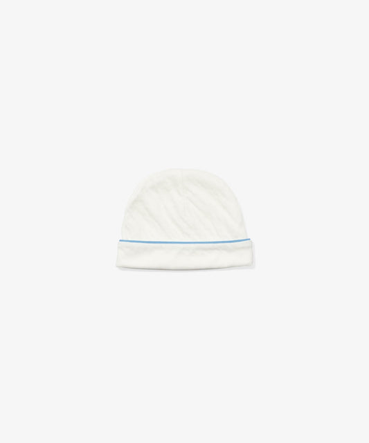 Hazy Hat, Blue Piping
