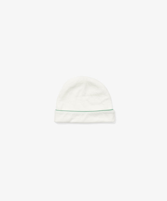 Hazy Hat, Seafoam Piping