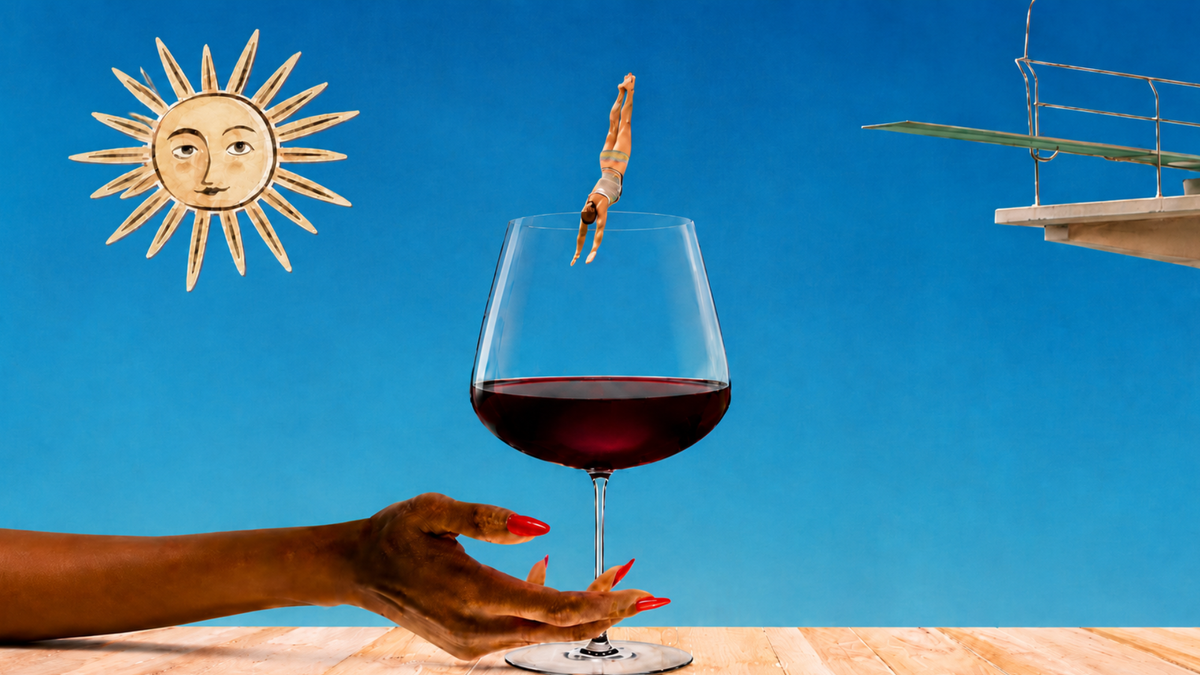 summer by the glass