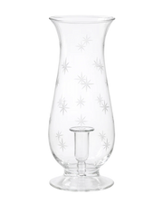 Celestial Glass Hurricane Lantern