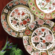 Imari Accent Plate - Cherry Blossom