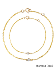 Birthstone Mommy & Me Bracelet Set