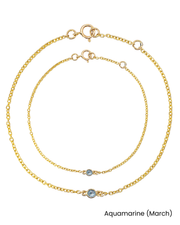 Birthstone Mommy & Me Bracelet Set