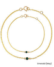 Birthstone Mommy & Me Bracelet Set