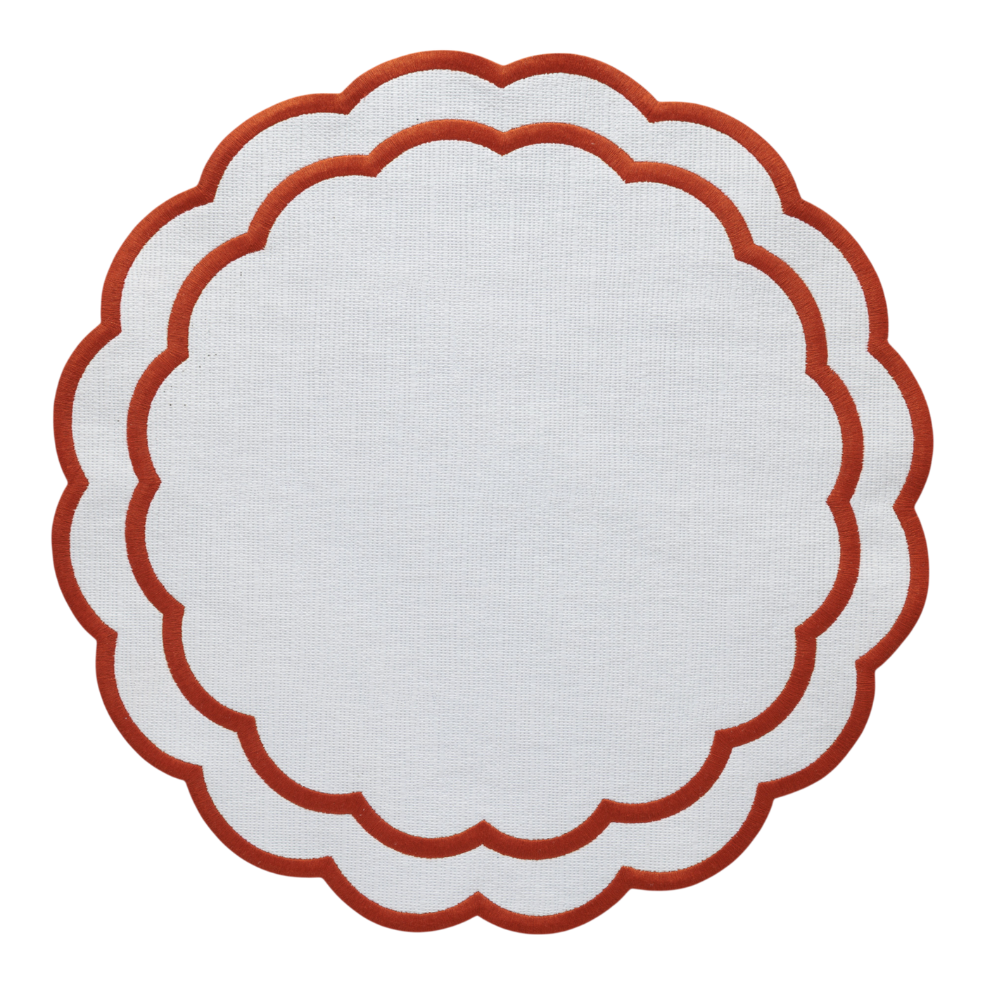 Terracotta Bianca Placemats (Set of 2)