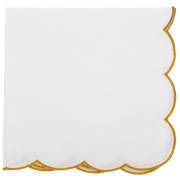 The Wave Yellow Napkins (Set of 2)