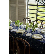Manzanilla Navy Rectangular Tablecloth