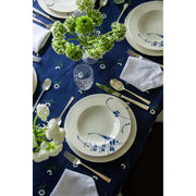 Manzanilla Navy Rectangular Tablecloth