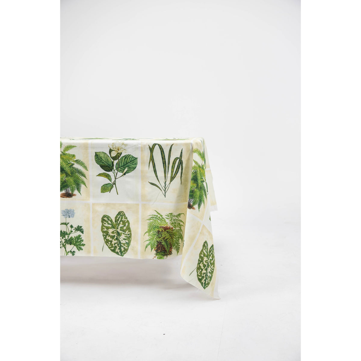 Botanical Print Rectangular Tablecloth