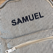 Embroidered Duffle & Pouch- Evergreen