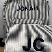 Embroidered Duffle & Pouch- Evergreen