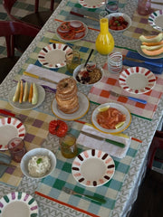 Parasol Side Plate, Rosa