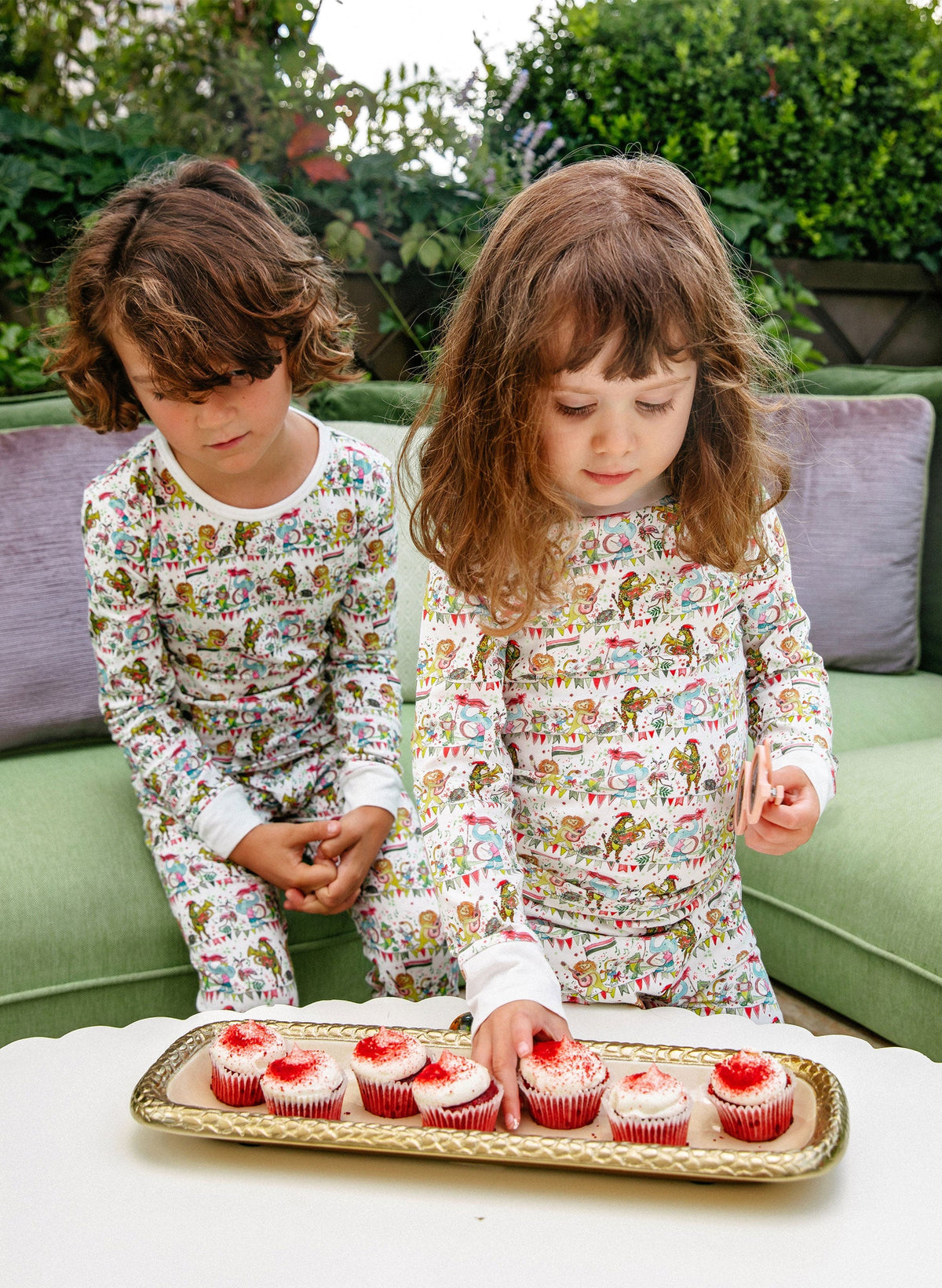 Children's Two Piece Organic Pajamas - Musical Jubilee