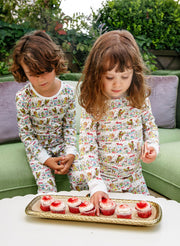 Children's Two Piece Organic Pajamas - Musical Jubilee