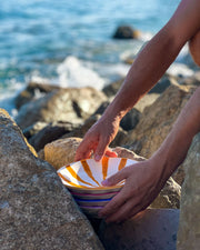 Wave Pasta Bowl, Set Of Four