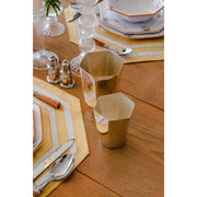 Hexagon Silver-Plated Small Tumbler