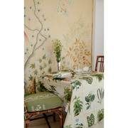 Botanical Print Rectangular Tablecloth