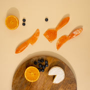 Resin Cheese Knife, Orange (Set of 3)  - 6 Inches