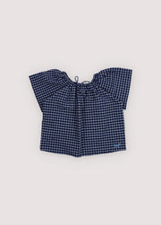 Jasmine Blouse in Summer Midnight Checks