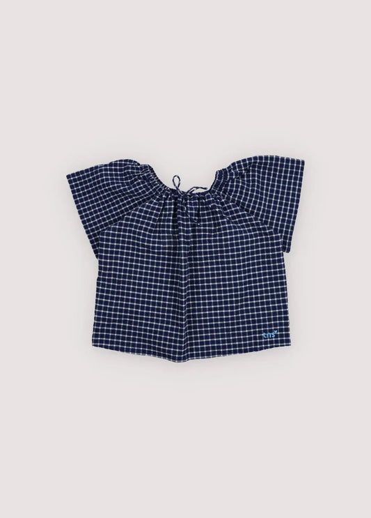 Jasmine Blouse in Summer Midnight Checks