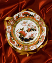 Imari Accent Plate - Imperial Garden