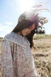 Izabena Dress in Cream Musk Mallow