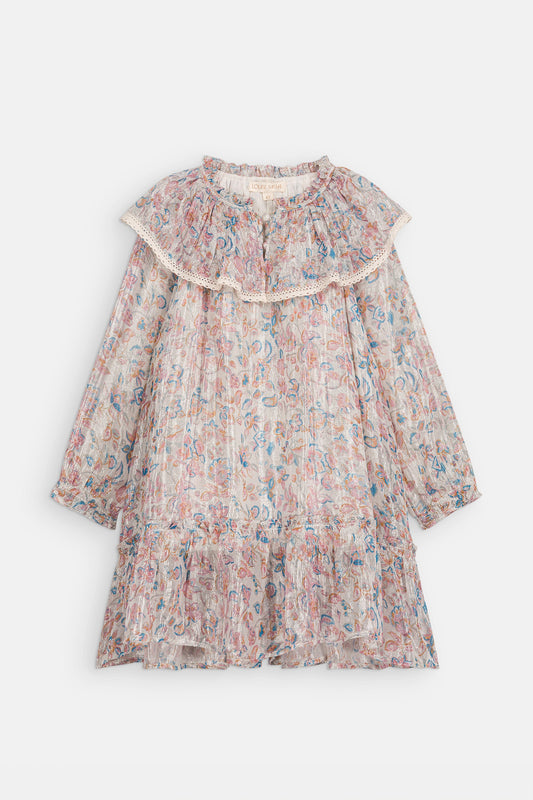 Izabena Dress in Cream Musk Mallow
