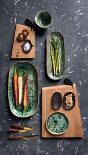 Rosewood & Brass Cheese Knives