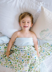 Happy Monkey Crib Quilt