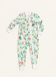 Baby Organic Cotton Zippered One-Piece