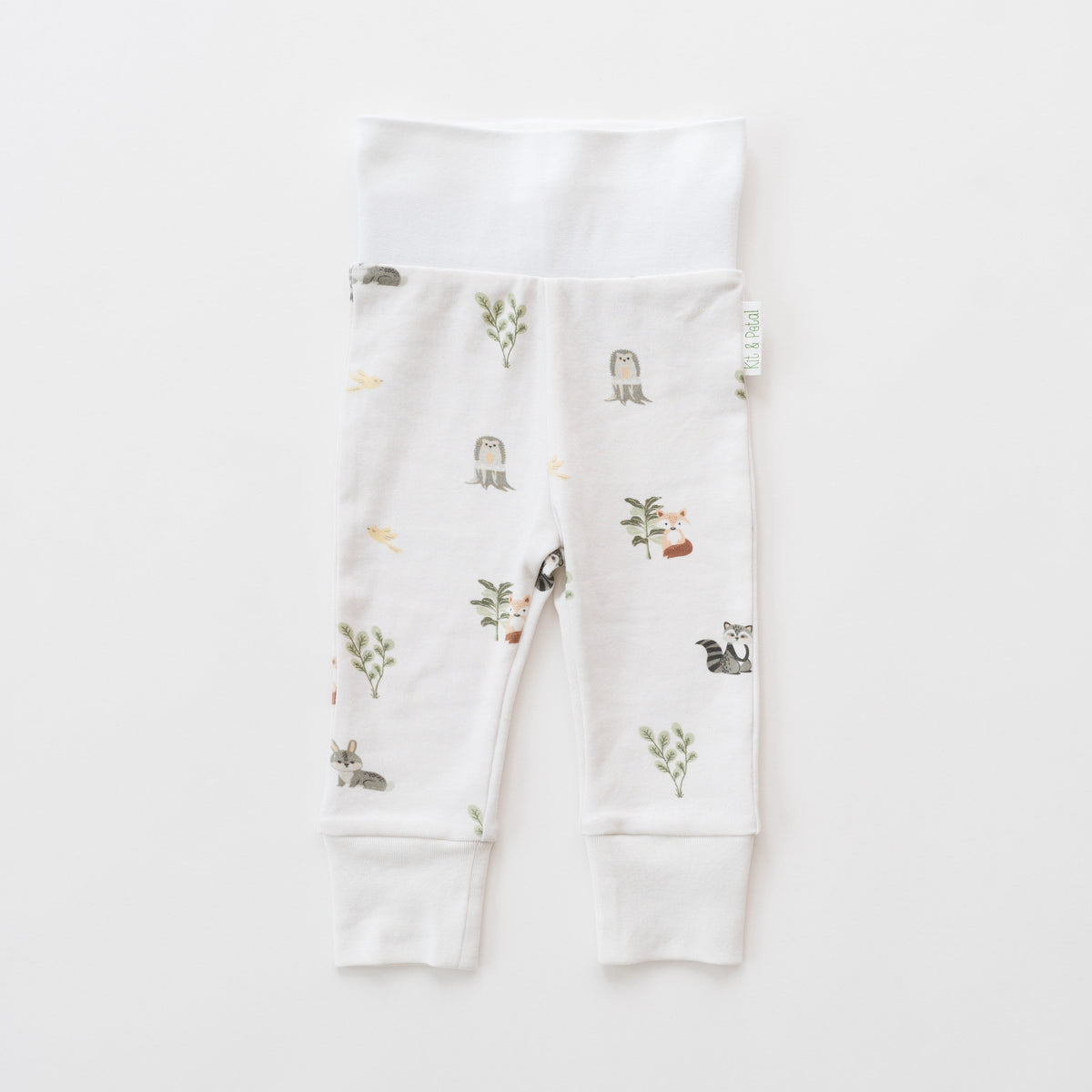 Fold-Over Pants in Forest Friends