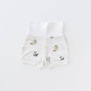 Fold-Over Shorts in Forest Friends