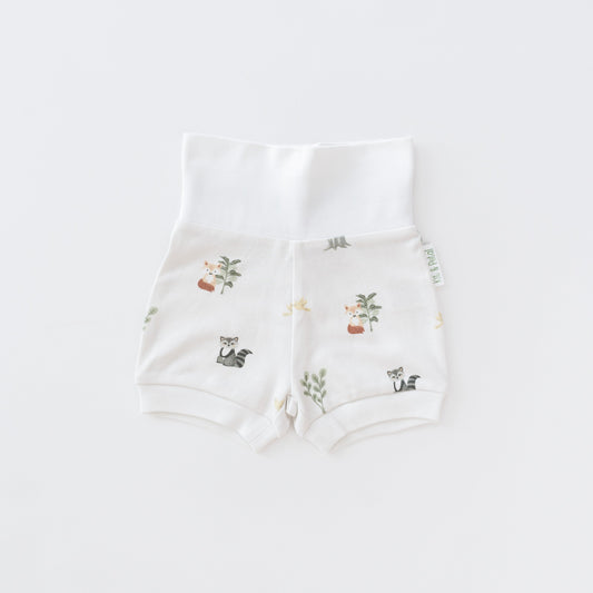 Fold-Over Shorts in Forest Friends