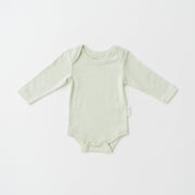 Long Sleeve Bodysuit in Leafy Green
