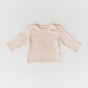 Long Sleeve Shirt in Rosy Peach
