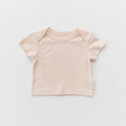 Short Sleeve Shirt in Rosy Peach
