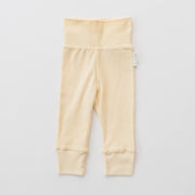Fold-Over Pants in Sunny Yellow
