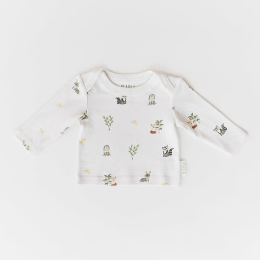 Long Sleeve Shirt in Forest Friends