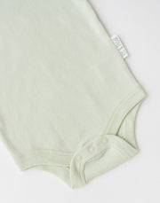 Long Sleeve Bodysuit in Leafy Green