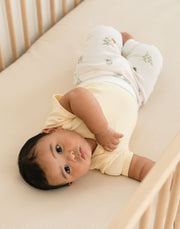 Short Sleeve Bodysuit in Sunny Yellow
