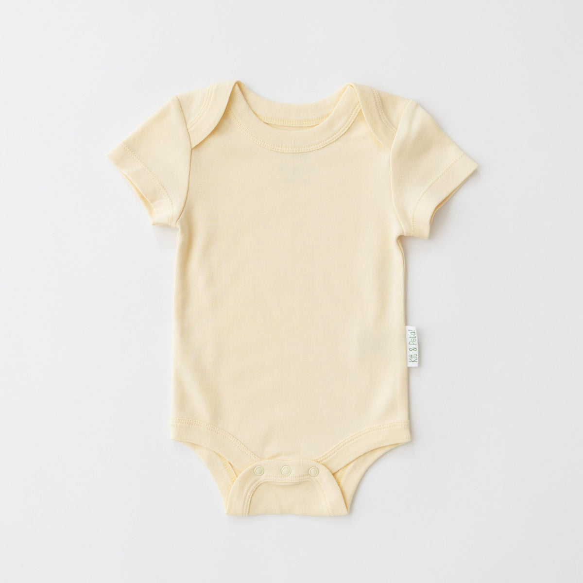 Short Sleeve Bodysuit in Sunny Yellow